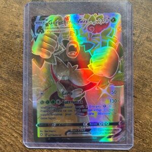 Pokemon Gorythmic VMAX Holo – Rainbow Foil